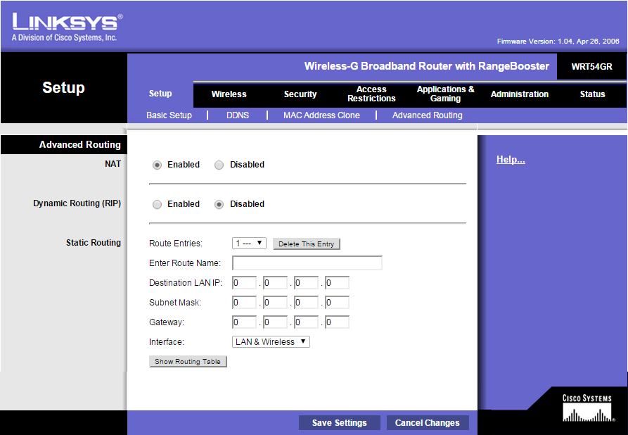 Block Google DNS on Linksys